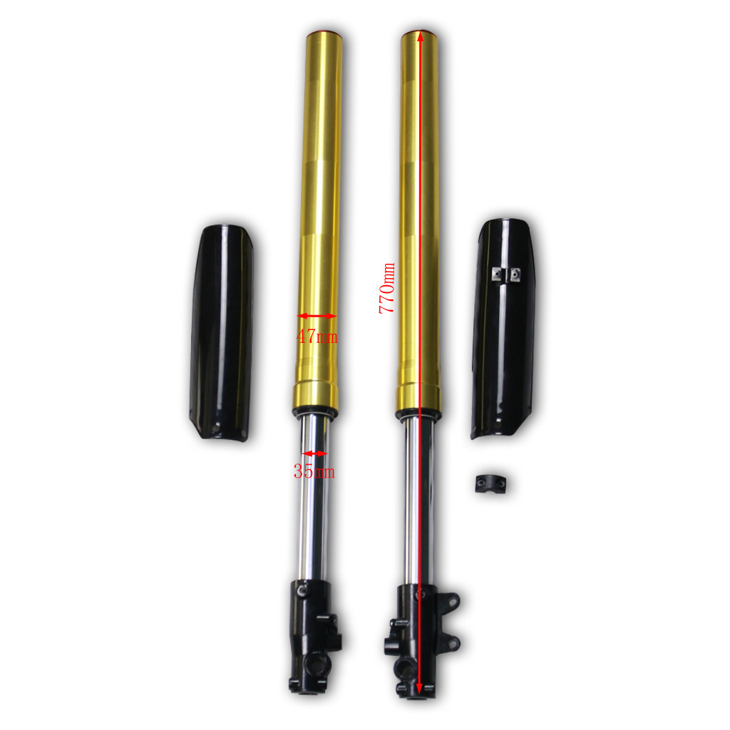770mm pit bike forks