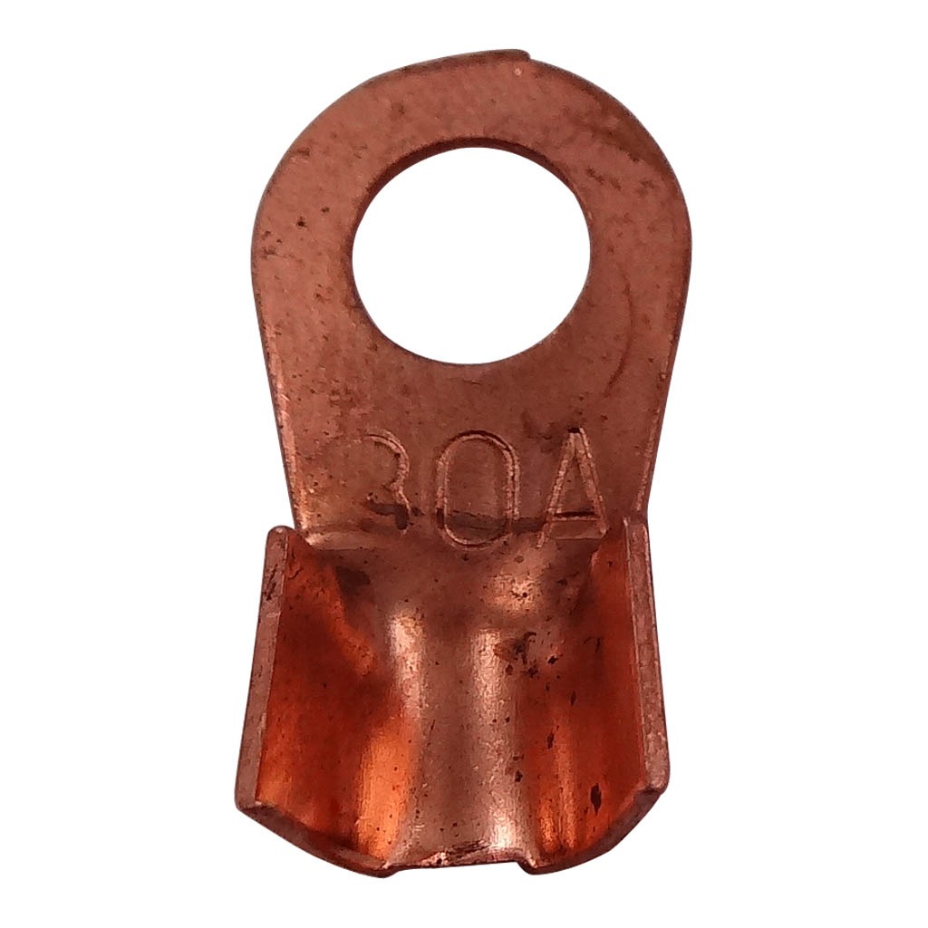 10 x Copper Lug Battery Cable Connector Terminal Jointing Sleeve 30A