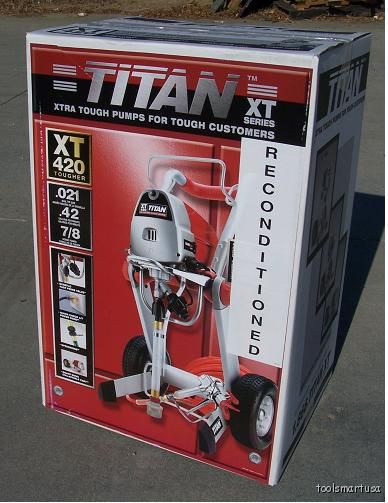 Titan XT420 RECONDITIONED Paint Sprayer 0516003T xt 420
