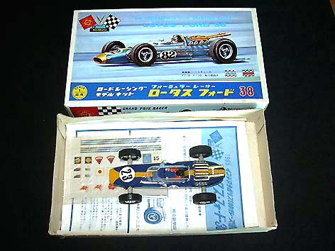 Rare 60s Japan Shimizu Mokei 1/24 Lotus Ford 38 Built