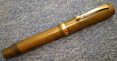 1916 Parker Duofold JR Fountain Pen Lucky Curve Gold Trim