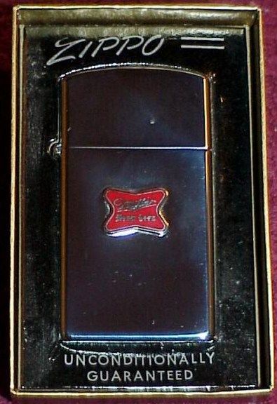 1950s Zippo Miller High Life Beer Lighter in Box