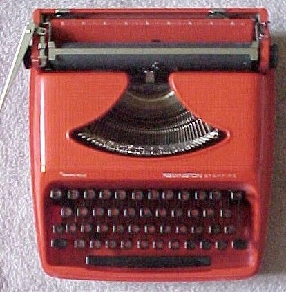 1960 Remington Sperry Rand in Red