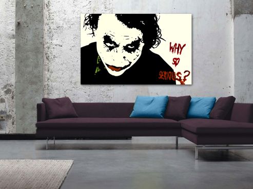 Joker Heath Display Wall Hanging