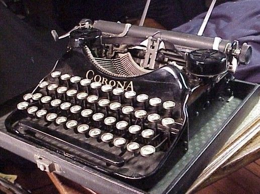 Antique Corona Portable Typewriter