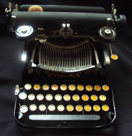 Early 1900's Corona Typewriter