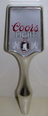 Beer Tap Handle Vintage Coors Light Silver Bullet Beer Tap Handle Vintage Coors Light Silver Bullet