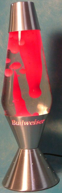 Classic Budweiser Lava Lamp