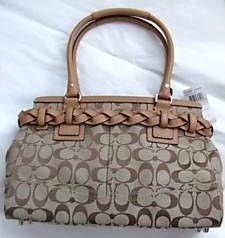 Coach Hamptons Signature Carryall Bag