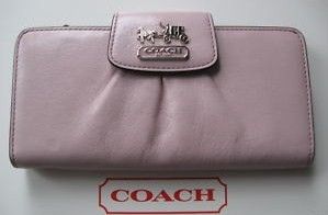 Coach Madison Leather Slim Envelope Wallet 41975