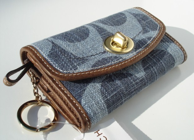 Coach Denim Multi Wallet