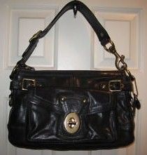 Coach Legacy Leather Black Purse