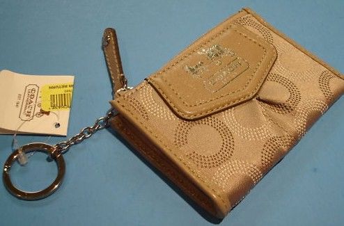 Coach Madison Dotted Mini Skinny Coin Purse 44439
