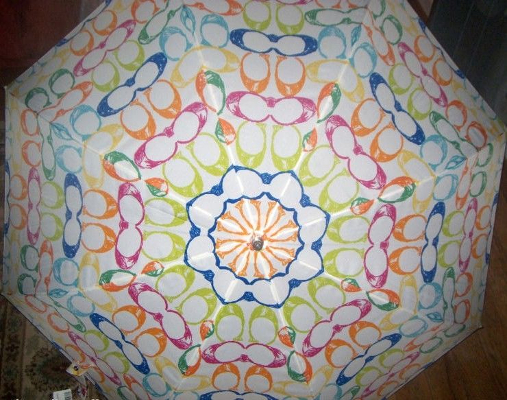 Coach Sig Scrible Umbrella