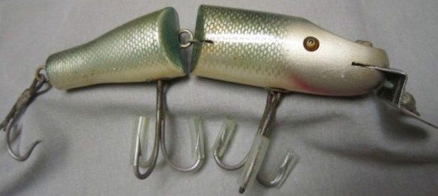 Creek Chub Jointed Striper Pikie Mullet 6802 Glass Eyes