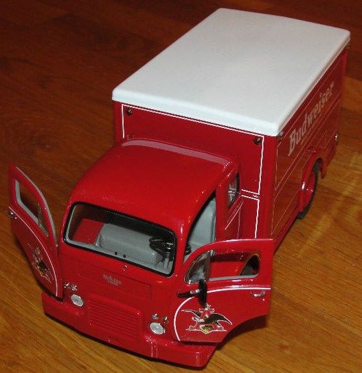 Danbury Mint Diecast 1955 Budweiser Delivery Truck Red