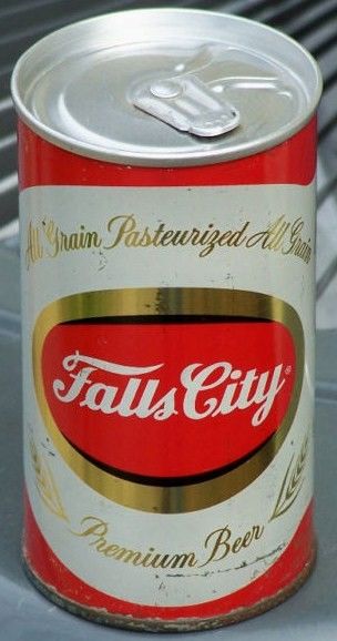 Falls City Zip Pull Tab Beer Can Louisville, KY