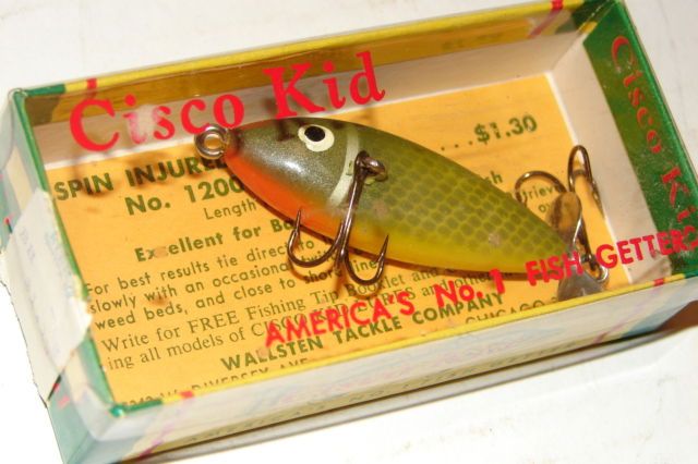 Cisco Kid Injured Minnow 1202 in Box