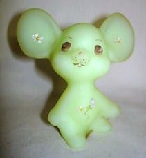 Fenton Mouse Custard Satin Front