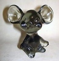 Fenton Mouse Gray Smoke from 1980's