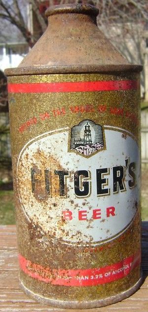 Fitger's Cone Top Dump Can