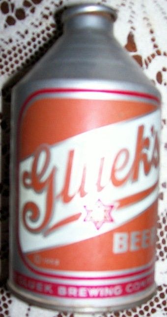 Gluek's Cone Top Beer Can