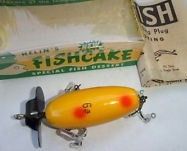 Helin Fishcake Old Wooden Propeller Fishing Lure