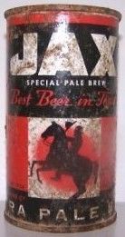 JAX Extra Pale Flat Top Dump Can
