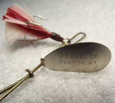J T Buel Vintage Fishing Lure Canton, NY J T Buel Vintage Fishing Lure Canton, NY
