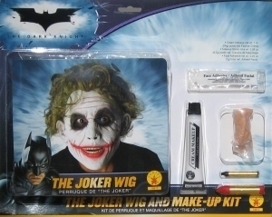 Wig and Face Kit for Adult