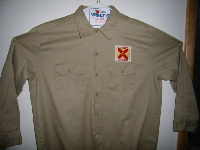 Lucky Lager Beer Delivery Guy Shirt
