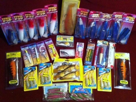 Large Lot of 30 Fishing Lures New