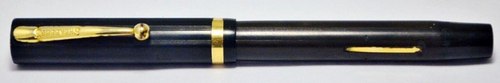 Large Vintage 1920s Sheaffer Hard Rubber Fountain Pen Large Vintage 1920s Sheaffer Hard Rubber Fountain Pen