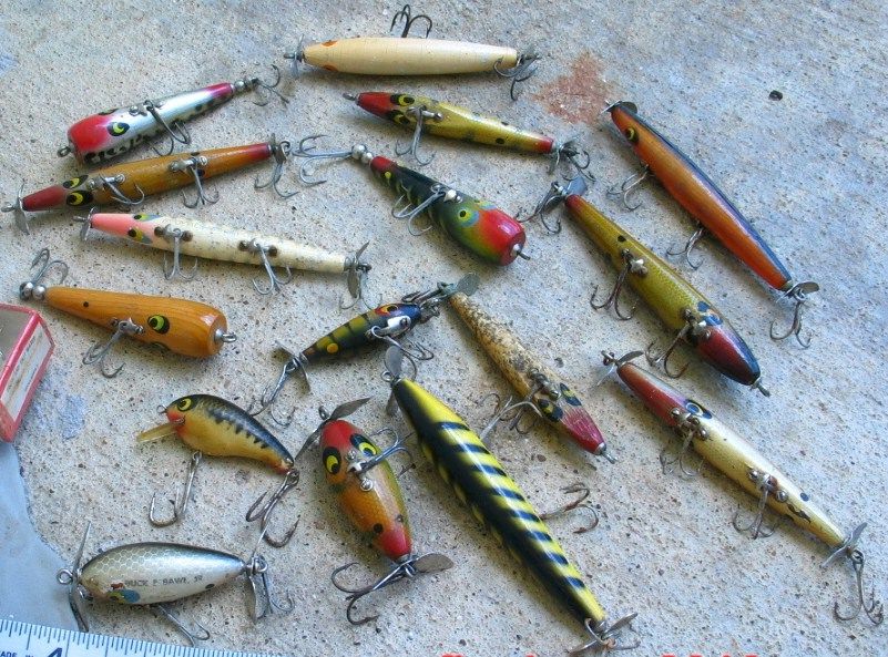 Lot of 17 Vintage Smithwick Lures Smithwick, buck, Bawl, Jack Sprat