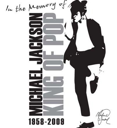 Michael Jackson memorial limited edition t-shirt