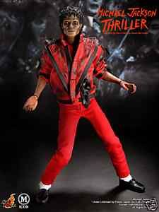 Michael Jackson Thriller Figure with monster head