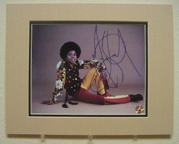 Michael Jackson Young Authentic Autograph Reprint Photo