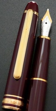 Montblanc 144 Meisterstuk Classic Burgundy Med Nib