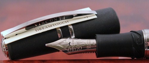 New Visconti Homo Sapiens Steel Age Maxi Fountain Pen w/Palladium