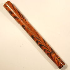 Old Watermans Ideal 42 Red Ripple Propelling Fountain Pen