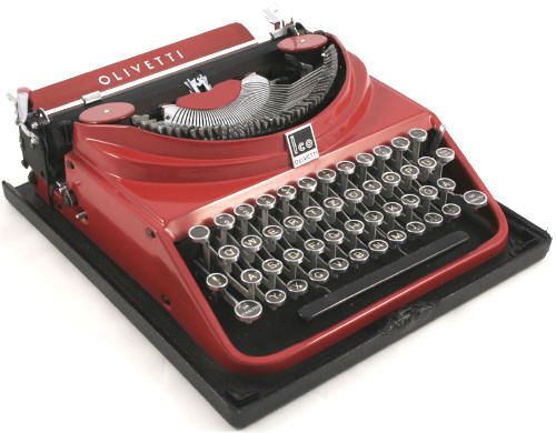 Olivetti MP1 Red From 1936