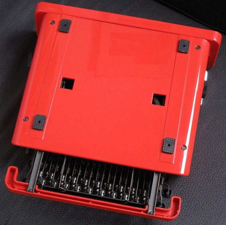 Olivetti Valentine Typewriter Bottom View