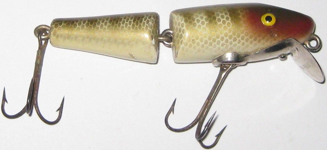 Paw Paw Baby Jointed Pike Wooden Lure