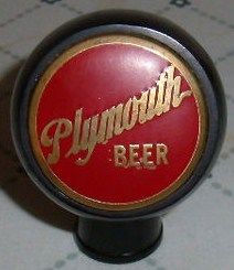 Plymouth Beer Ball Tap Knob