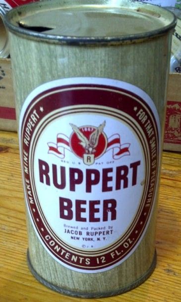 Ruppert Beer Can 12oz Flat Top