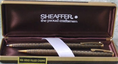 Sheaffer Sovereign 14K Gold Filled Pen/Pencil Set Sheaffer Sovereign 14K Gold Filled Pen/Pencil Set