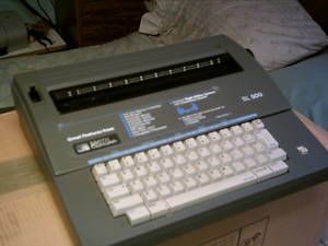 Smith Corona SL 500 Electric Typewriter