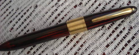 Sheaffer Dark Red Statesman II Fountain Pen Gold 14K USA