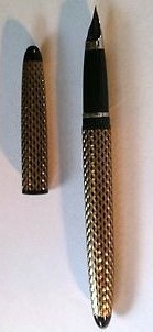 Sheaffer Skripsert Ladies Cartridge Fill Pen IVPaisley Gold & Black