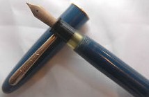 Sheaffer Touchdown Craftsman Blue Fountain Pen Sheaffer Touchdown Craftsman Blue Fountain Pen